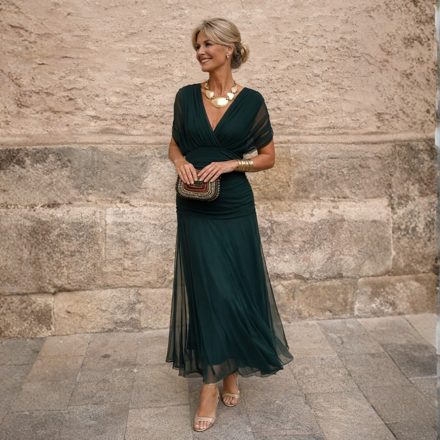 ROSANNA | Off-Shoulder Maxi Dress