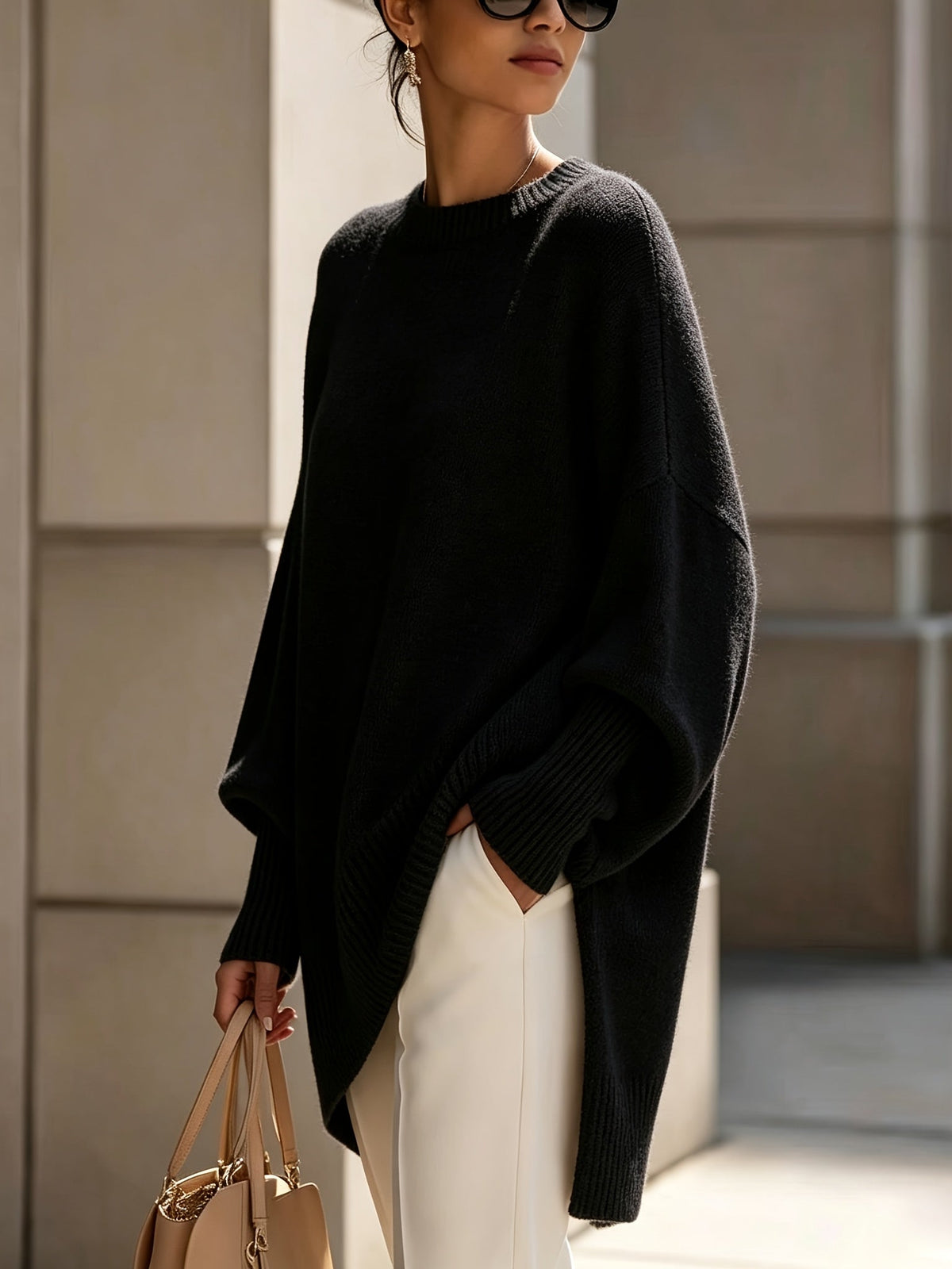 Maris | Drape Sweater