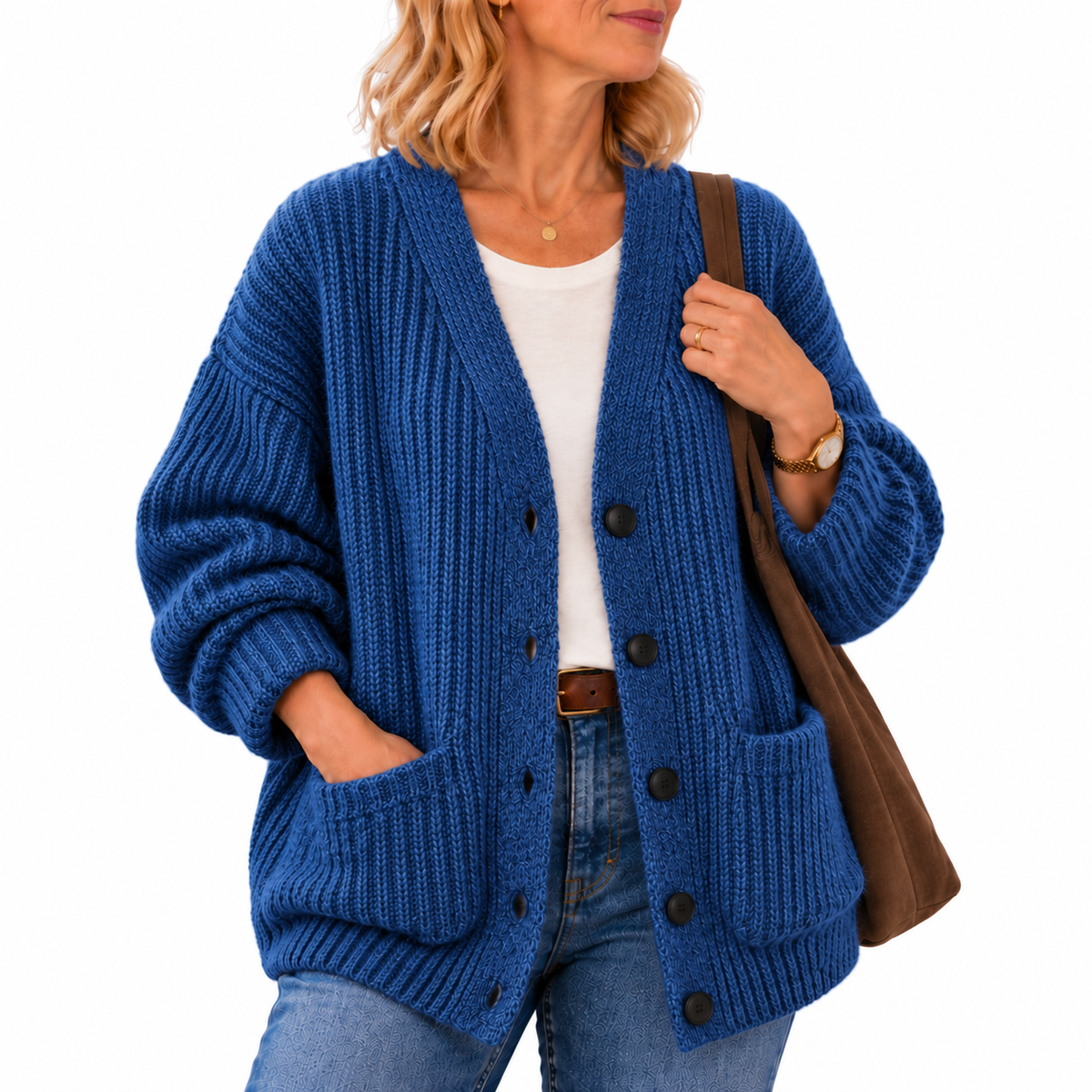 Norah | Relaxed V-Neck Cardigan