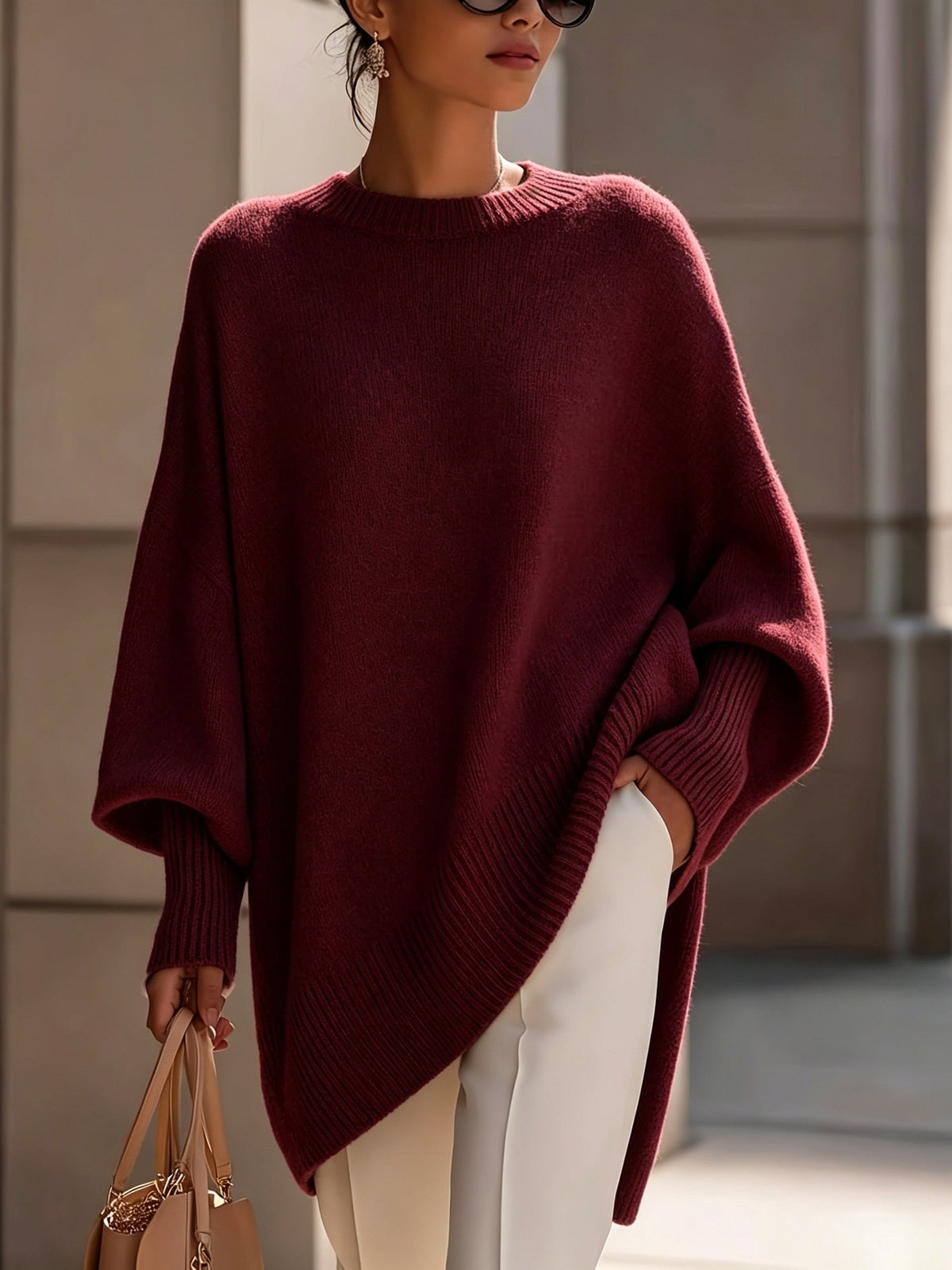 Maris | Drape Sweater