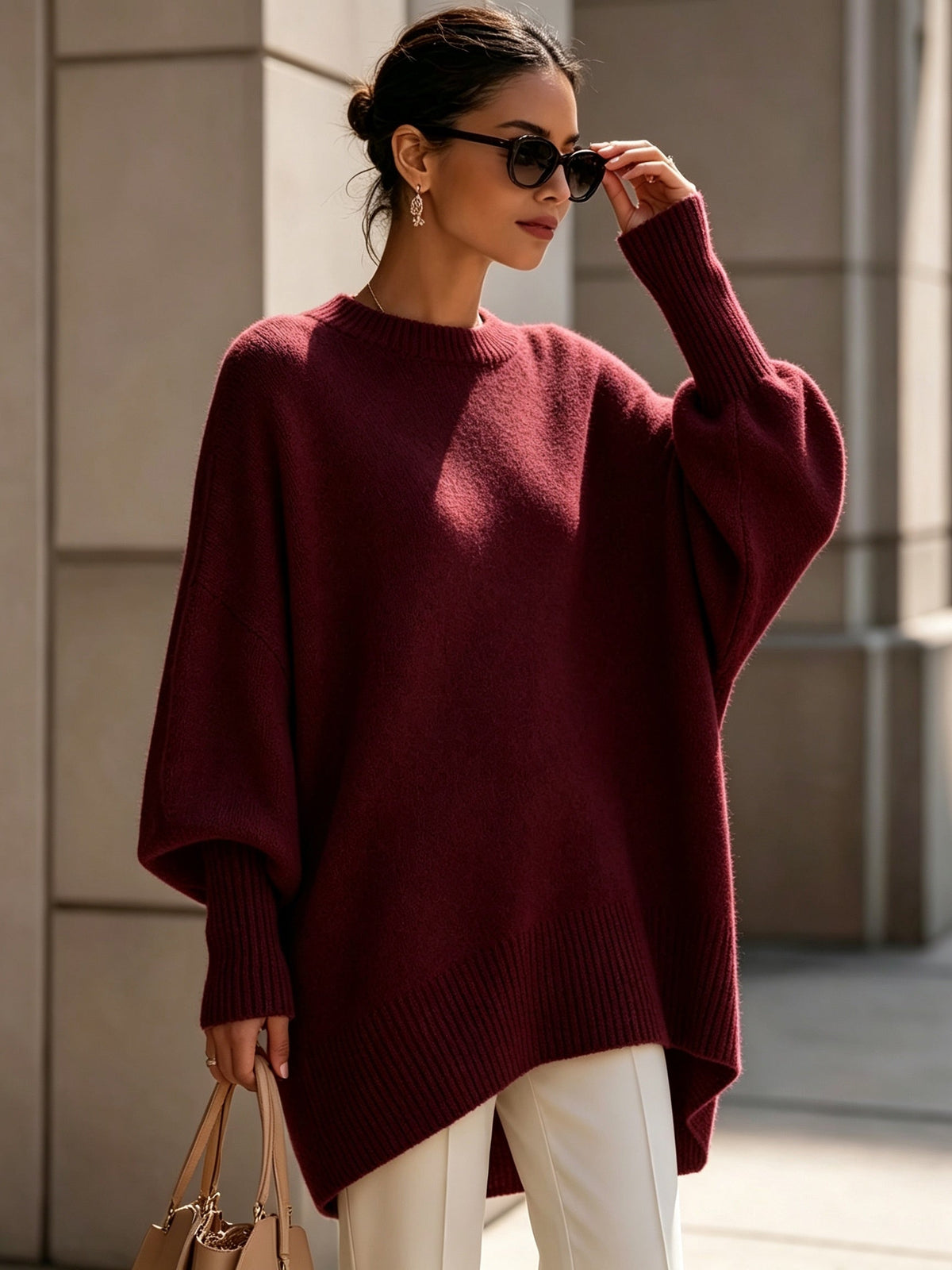 Maris | Drape Sweater