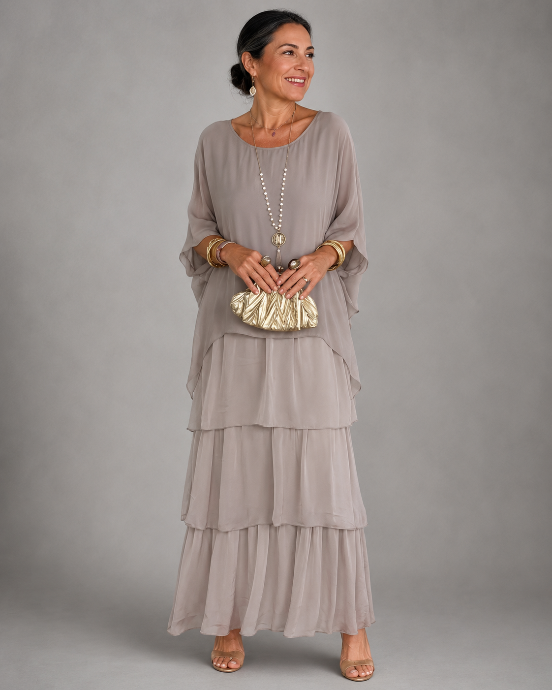 Olivia | Elegant Flowing Maxi Dress