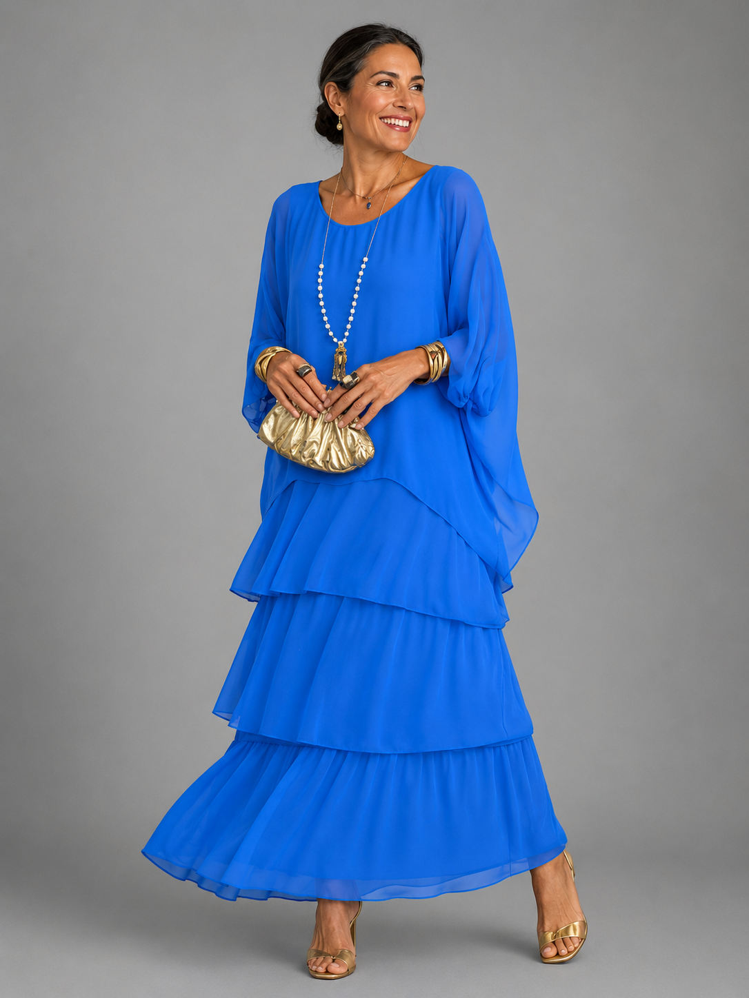 Olivia | Elegant Flowing Maxi Dress