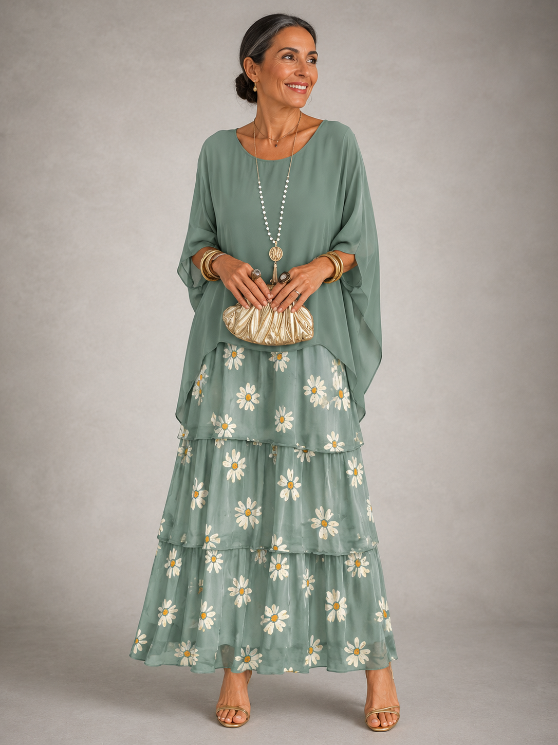 Olivia | Elegant Flowing Maxi Dress