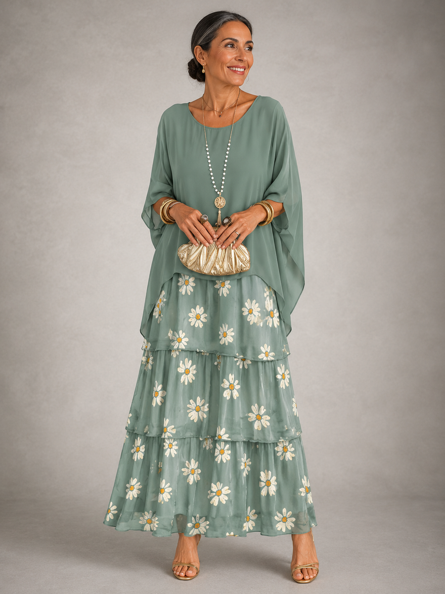 Olivia | Elegant Flowing Maxi Dress