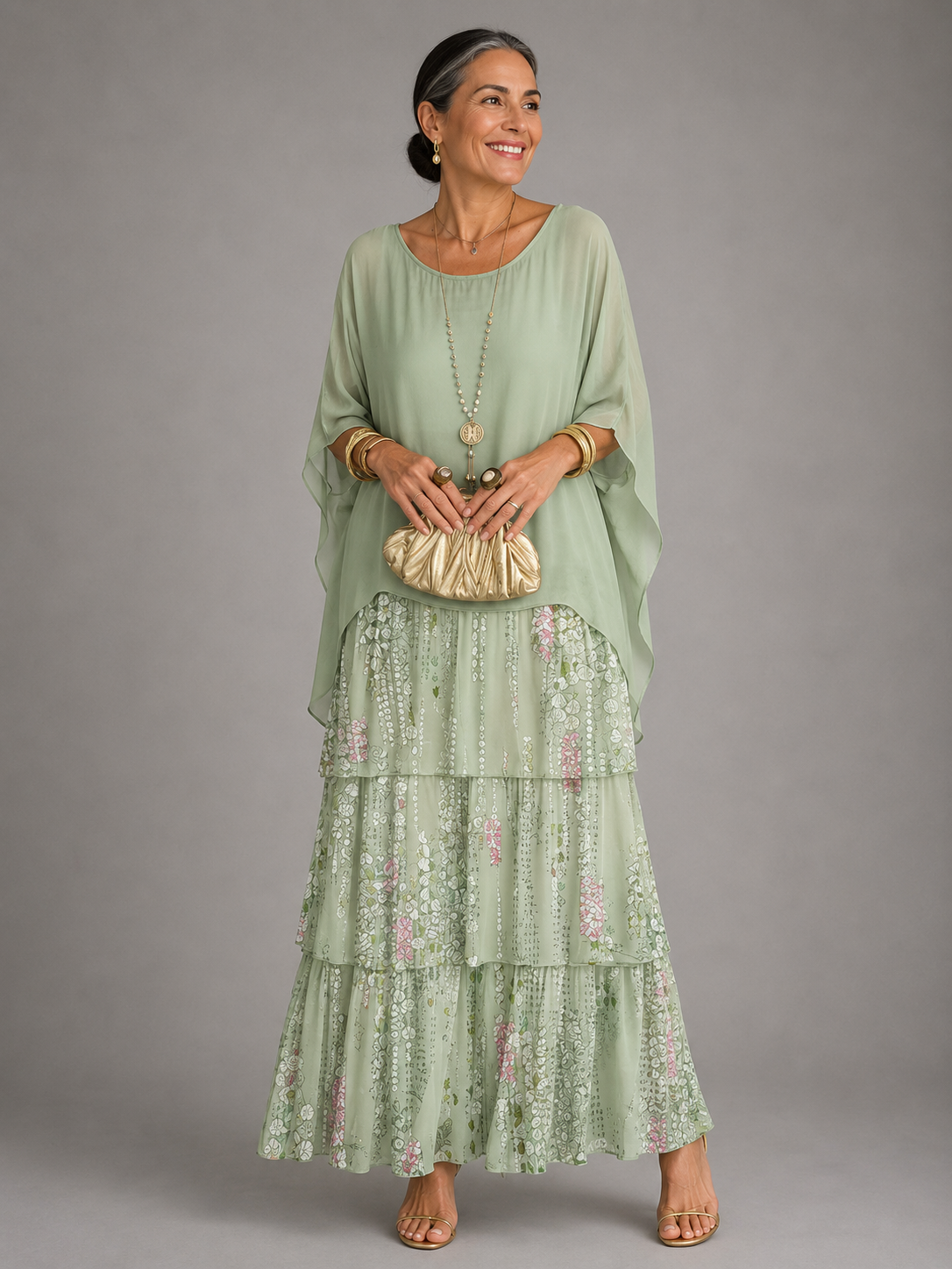 Olivia | Elegant Flowing Maxi Dress