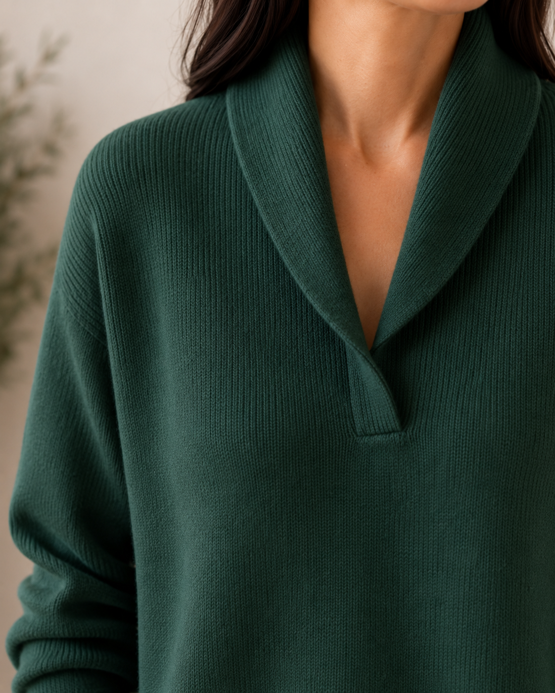 Dorothy | V-Neck Knit Jumper