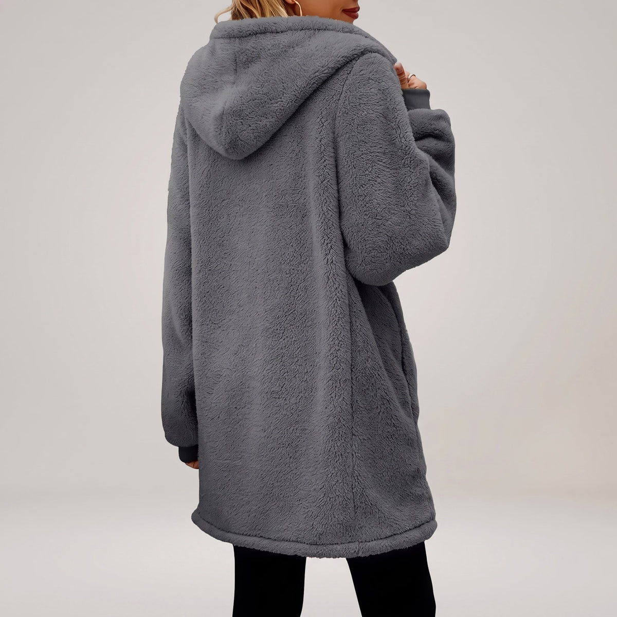 Fiorella | Hooded Fleece Zip Jacket