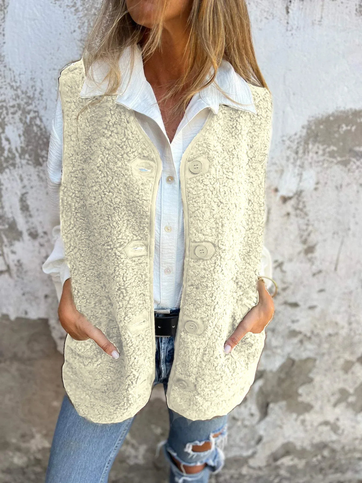 Magda | Soft Teddy Vest