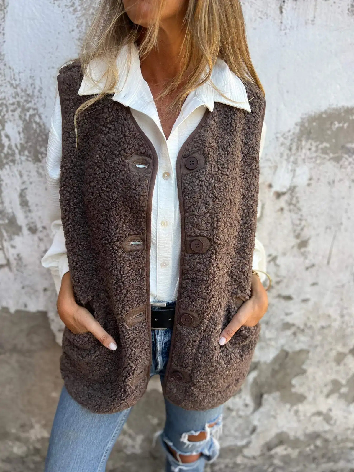 Magda | Soft Teddy Vest