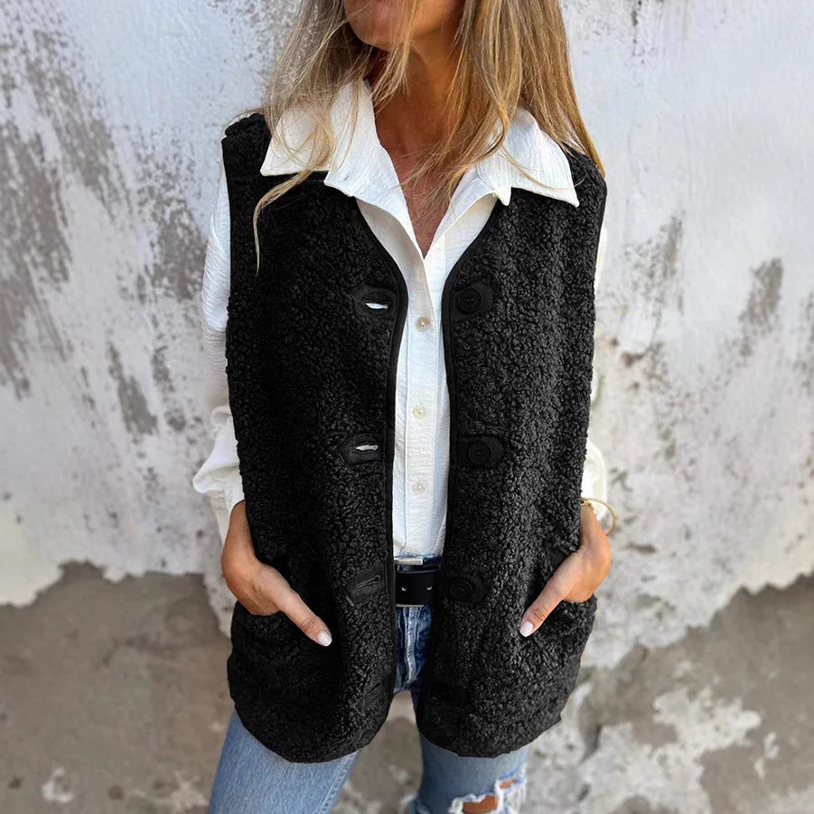 Magda | Soft Teddy Vest