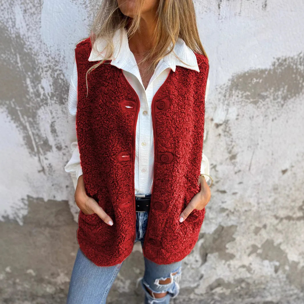 Magda | Soft Teddy Vest