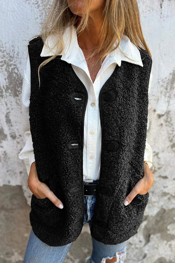 Magda | Soft Teddy Vest