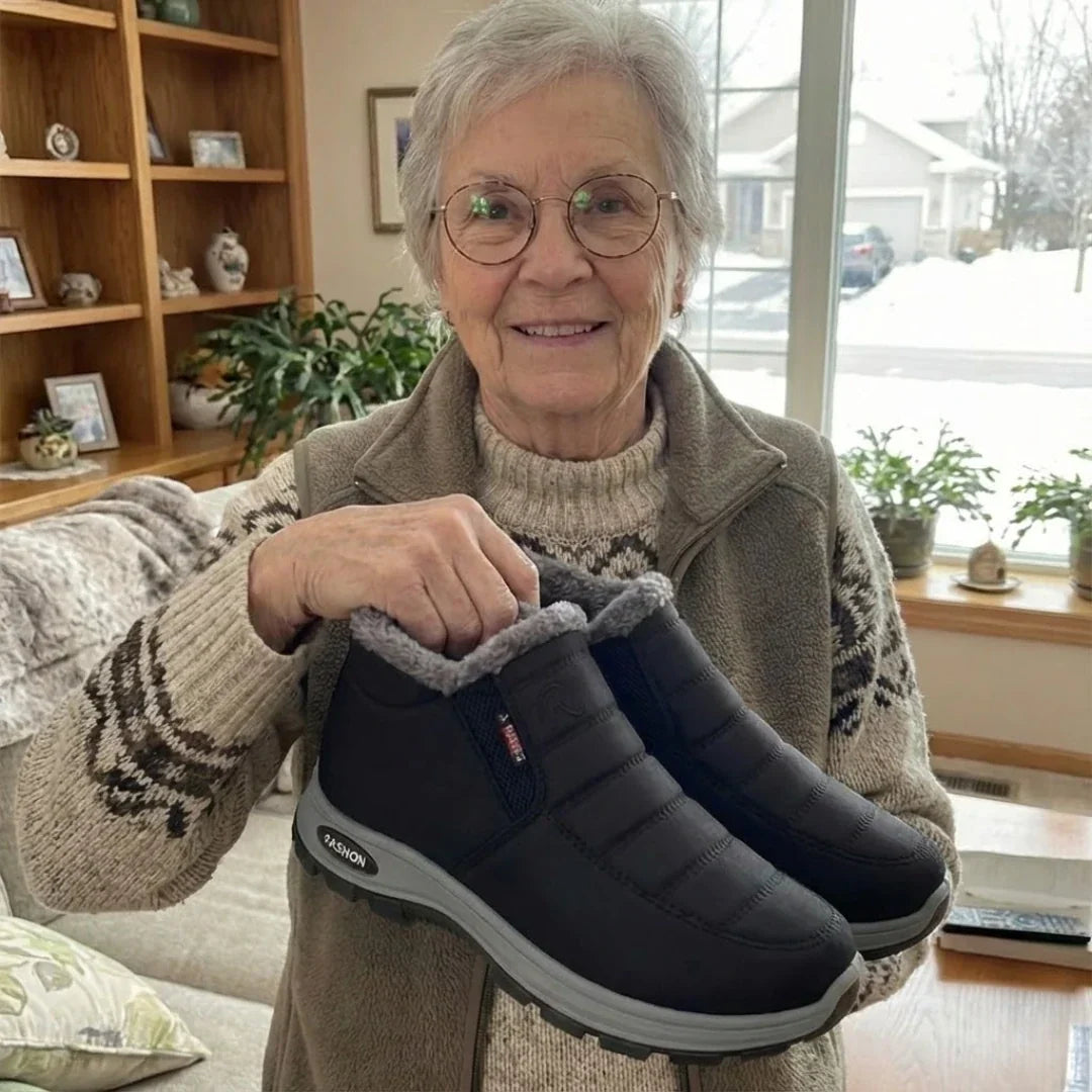 Sianna | Quilted Waterproof Slip-On Ankle Boots