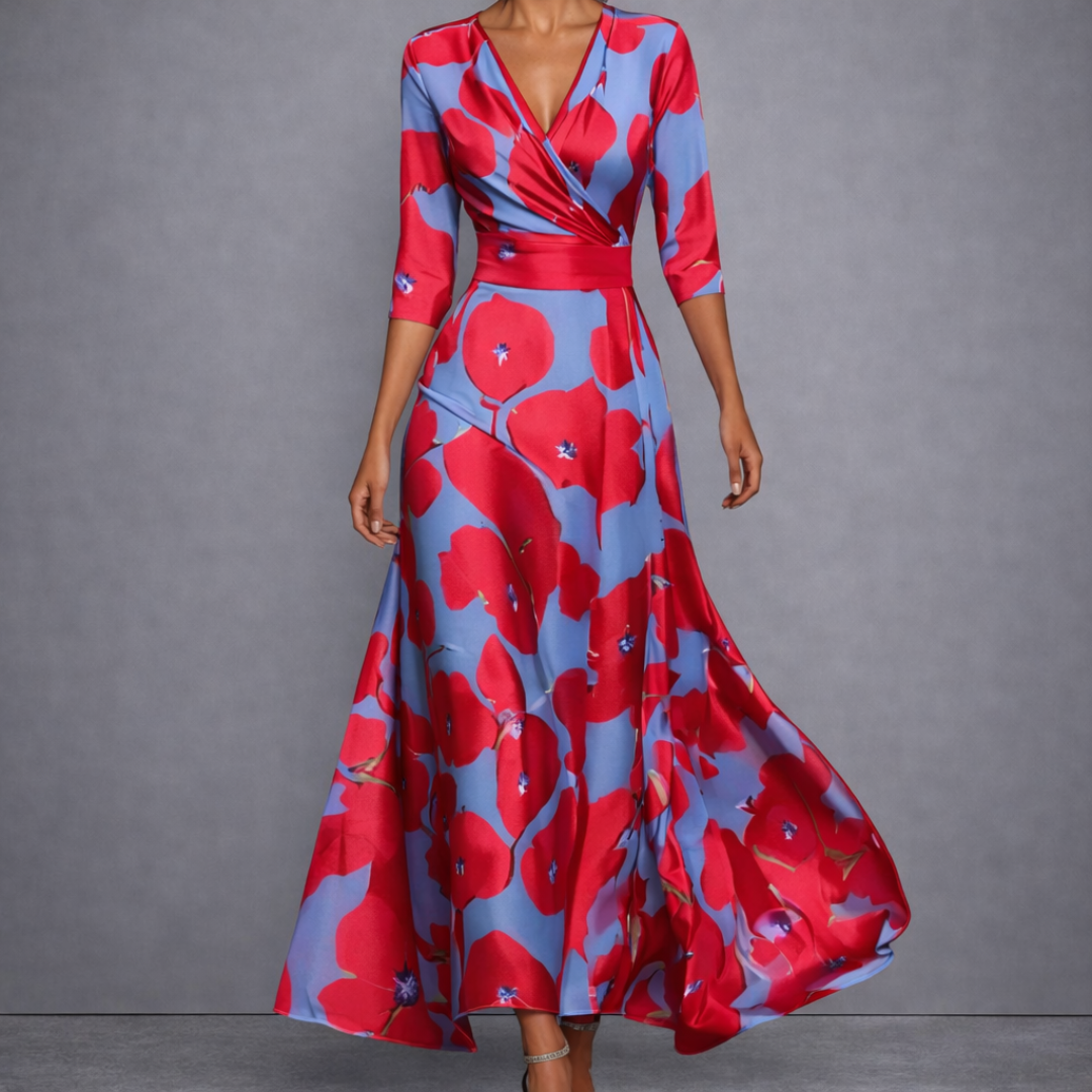 Emily | Elegant Flowing Maxi Dress