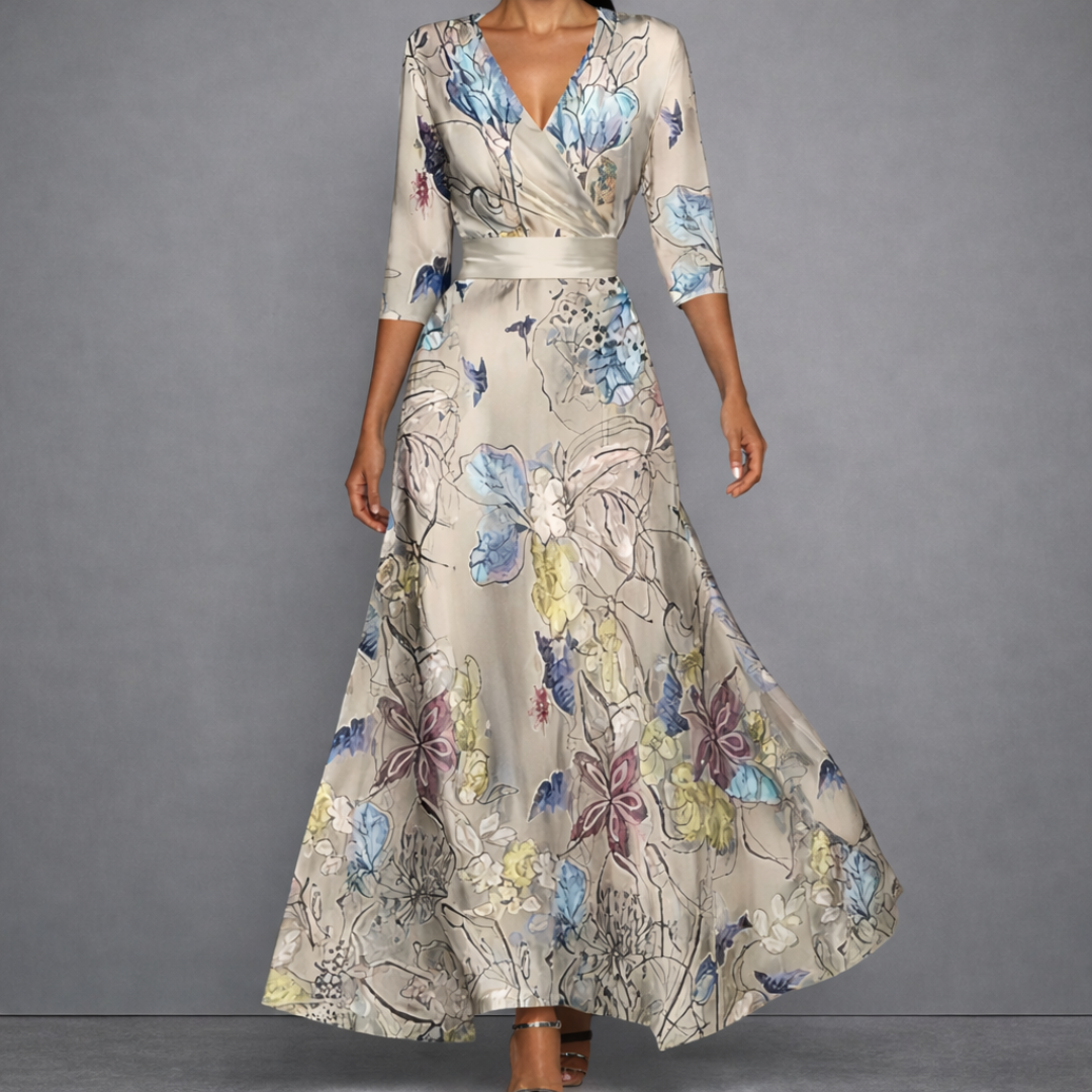 Emily | Elegant Flowing Maxi Dress