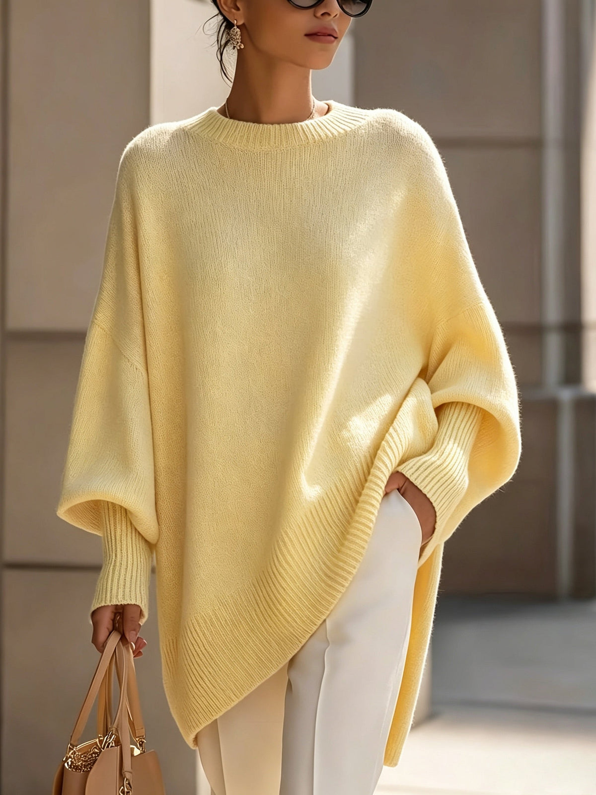 Maris | Drape Sweater