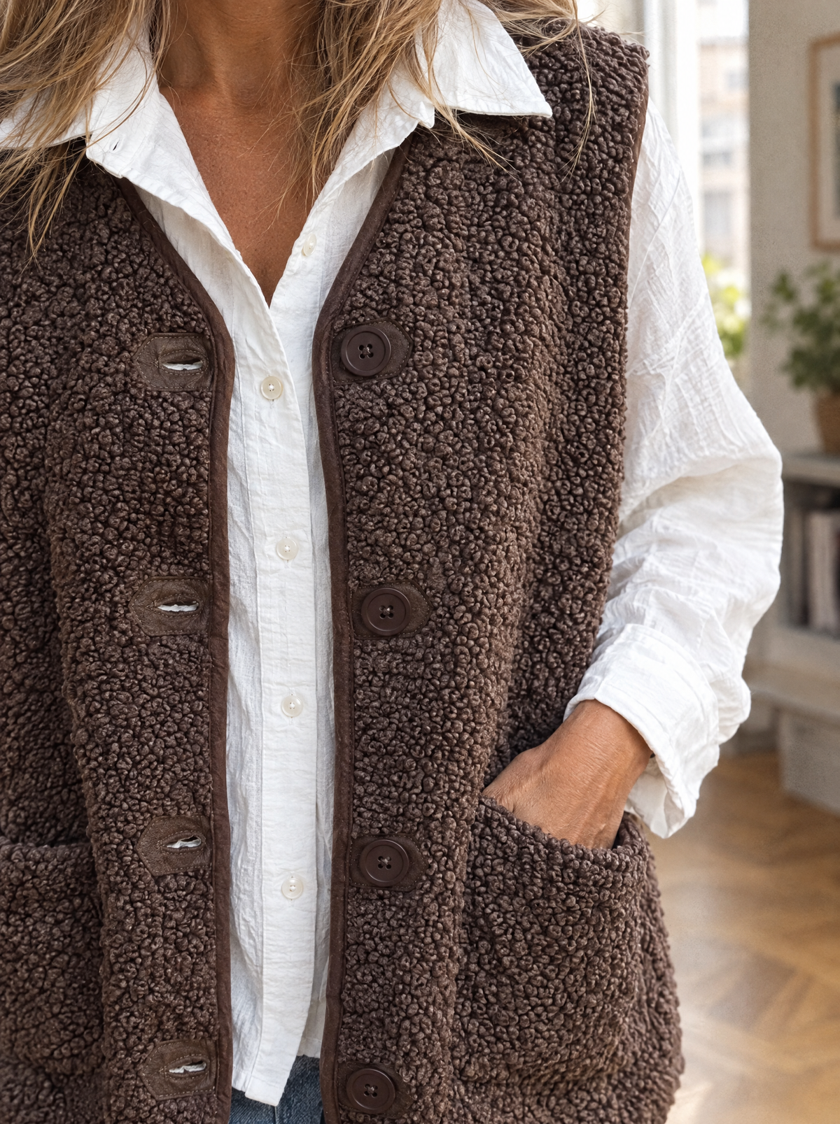 Magda | Soft Teddy Vest