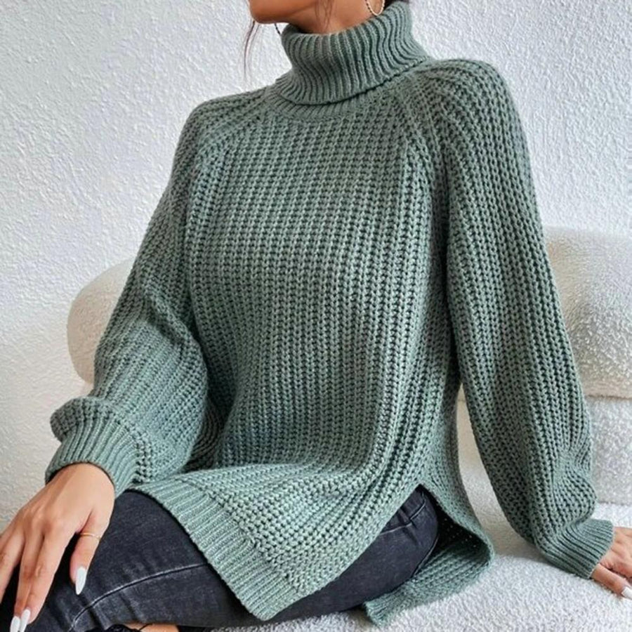 Averine™ | Elegant Turtleneck Knit Sweater